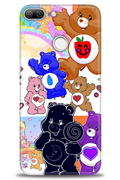 Rulet Aksesuar غطاء متوافق مع هاتف هواوي هونر 9 لايت HD مطبوع - غطاء سيليكون ...