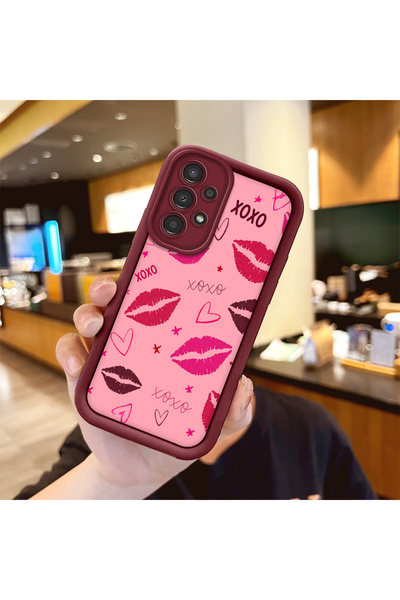 Hontinga حافظة هاتف من السيليكون متوافقة مع هاتف سامسونج جالاكسي A13 مضادة لل...