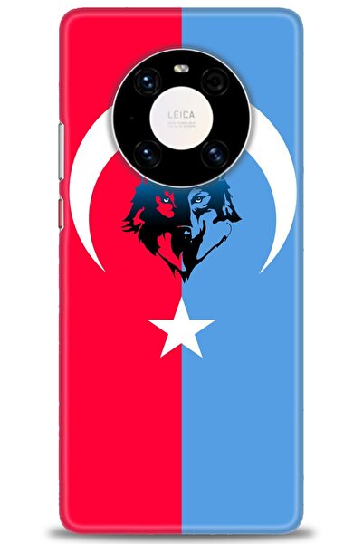 Rulet Aksesuar غطاء متوافق مع هاتف هواوي ميت 40 برو HD مطبوع - غطاء سيليكون م...