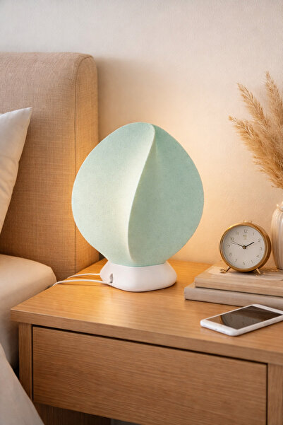 ALPİN Modern Decorative Table Lamp – Stylish Bedside Lamp That Gives Soft Light