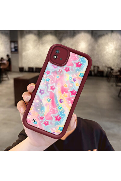 Hontinga حافظة هاتف ملونة من مادة السيليكون المتوافقة مع هاتف Realme C11 2021...