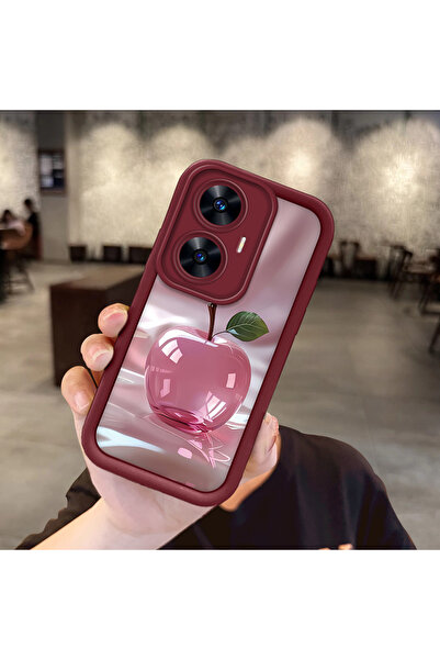 Hontinga حافظة هاتف من مادة السيليكون المتوافقة مع Realme C55، مضادة للسقوط، ...