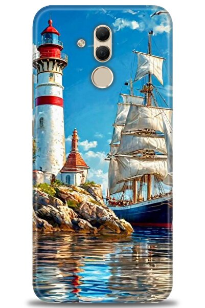 Rulet Aksesuar غطاء متوافق مع هاتف هواوي ميت 20 لايت HD مطبوع - غطاء سيليكون ...