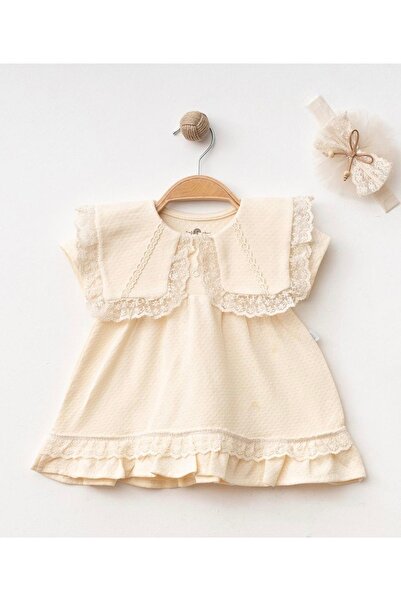 Işıl Baby Lace Collar Detailed Dress