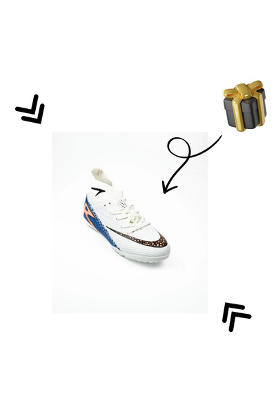 Moda Mevsimi أحذية كرة القدم الرياضية للأطفال من الموسم الجديد مع جوارب