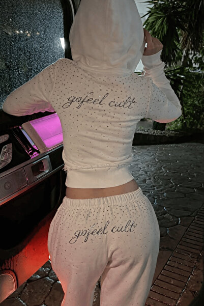 Gofeel Cult Crystal Taş Detaylı Eşofman Takımı
