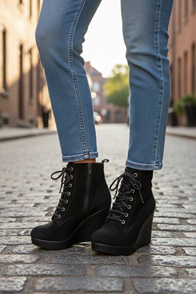 ASKA SHOES SERİ SORUNU TOPUKLU BOTLAR