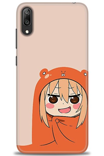 Rulet Aksesuar غطاء متوافق مع هاتف هواوي Y7 برايم 2019 HD مطبوع - غطاء سيليكو...