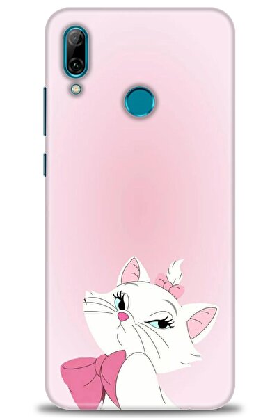 Rulet Aksesuar غطاء متوافق مع هاتف هواوي بي سمارت 2019 HD مطبوع - غطاء سيليكو...