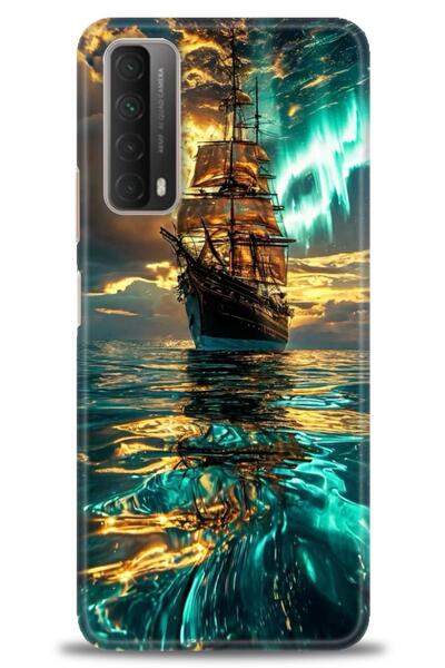 Rulet Aksesuar حافظة متوافقة مع هاتف هواوي بي سمارت 2021 + واقي شاشة سيراميك ...