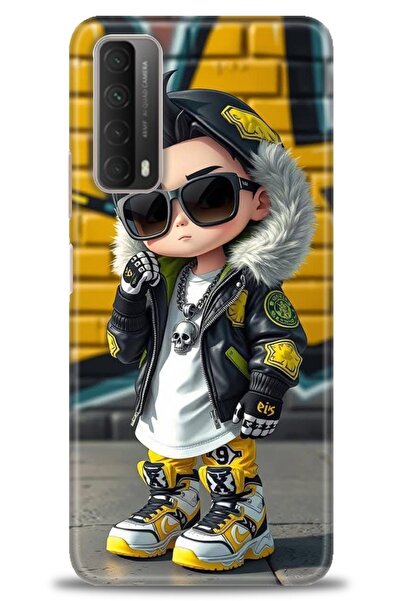 Rulet Aksesuar حافظة متوافقة مع هاتف هواوي بي سمارت 2021 + واقي شاشة سيراميك ...