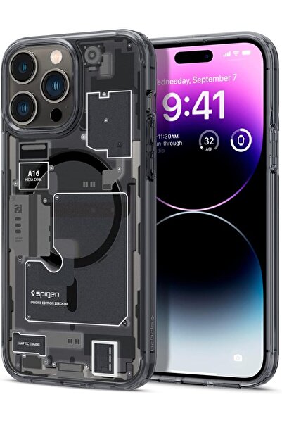 Spigen غطاء Ultra Hybrid MagFit لهاتف iPhone 14 Pro Max، مزود بتقنية MagSafe ...