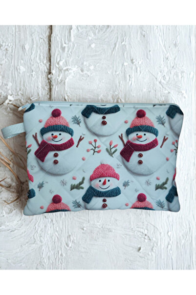 ADUŞKA حقيبة تابلت مبطنة للمنزل (29 سم × 22 سم) (نمط رجل الثلج)