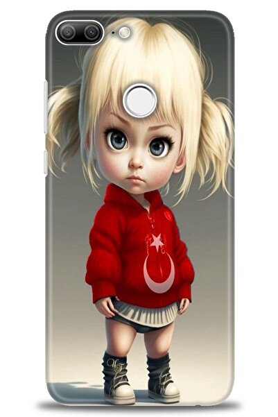 Rulet Aksesuar غطاء متوافق مع هاتف هواوي هونر 9 لايت HD مطبوع - غطاء سيليكون ...