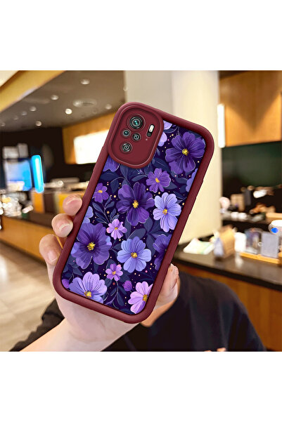 Hontinga حافظة هاتف ملونة من السيليكون متوافقة مع هاتف Xiaomi Redmi Note 10S ...