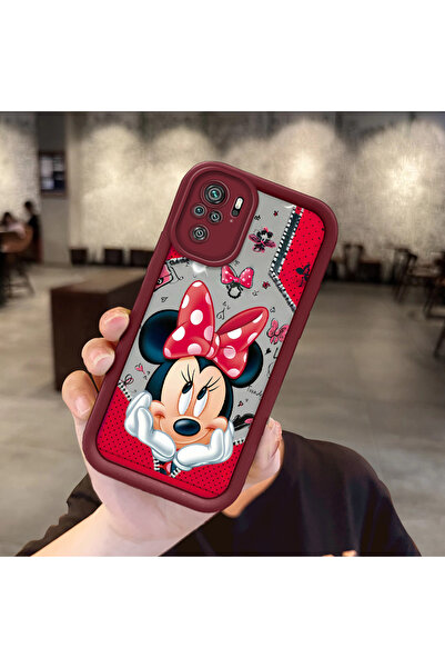 Hontinga Xiaomi Redmi Note 10S Compatible Silicone Material Anti Fall Cute Co...