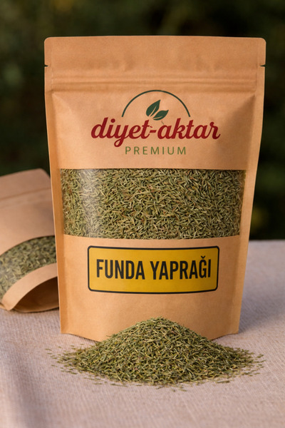 DiyetAktar Premium Funda Yaprağı 150 g – %100 Doğal | Diyetisyen Güvencesi