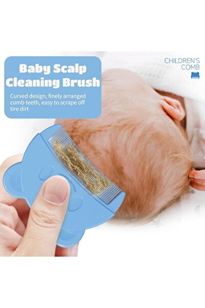 LUOXUN فرشاة شعر للأطفال حديثي الولادة