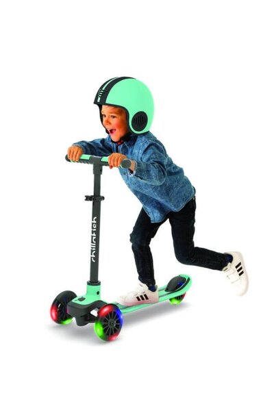 Chillafish Scotti Glow 3 Wheel Light-Up Scooter - Mint