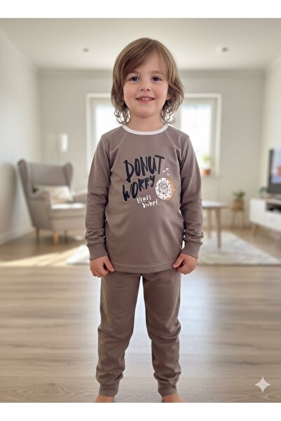 FAMES PİJAMA Детски пижамен комплект с дълги ръкави