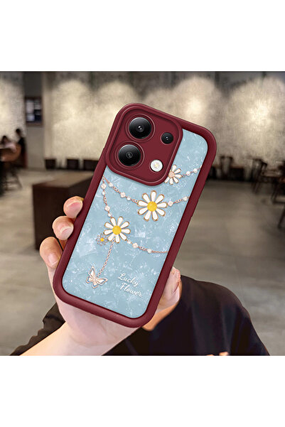 Hontinga Xiaomi Redmi Note 13 Compatible Silicone Material Anti-Fall Accessor...