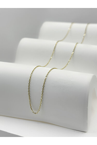 DİAMİNE PIRLANTA 8 Ayar Altın Klasik Hayalet Zincir