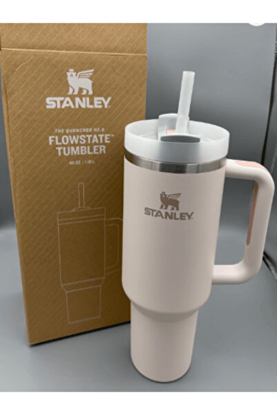Generic Stanley Rose Quartz Quencher Flowstate 40 OZ Tumbler Cup