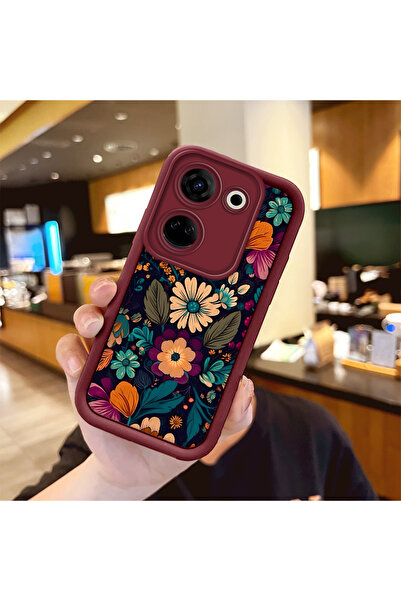 Hontinga جراب هاتف تكنو كامون 20 برو 4G متوافق، مصنوع من السيليكون، يمنع السق...