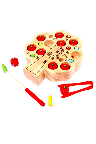 OEM Jucarie copac cu fructe/insecte viermisori,kidsNplay,lemn/magneti,3 ani+,...