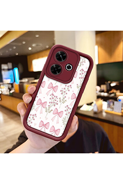 Hontinga حافظة هاتف Xiaomi Poco M6 4G مصنوعة من مادة السيليكون المتوافقة مع ت...