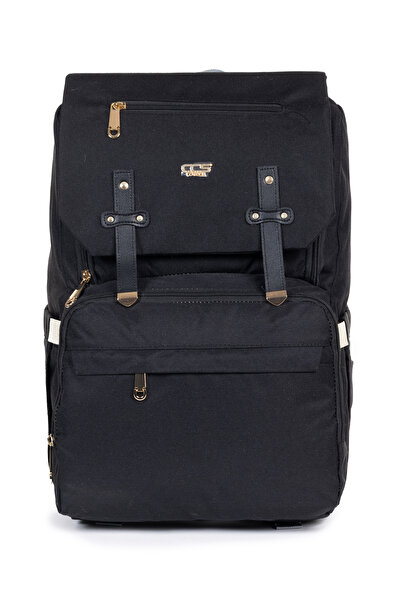 Necati Çanta Mother Baby Backpack – Multi-Compartment, Thermal Insulated, Waterproof Fabric