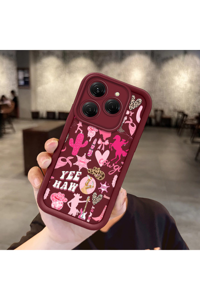 Hontinga جراب هاتف تكنو سبارك 20 برو 4G متوافق، مصنوع من مادة السيليكون، يمنع...