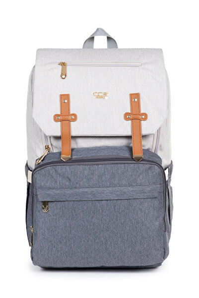 Necati Çanta Mother Baby Backpack – Multi-Compartment, Thermal Insulated, Waterproof Fabric