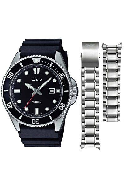 Casio MDV-107 Bill Gates Saati Çelik Kordon Hediyeli