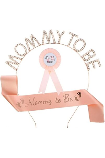 Generic طقم ربطات شعر للأم والأب المنتظرين