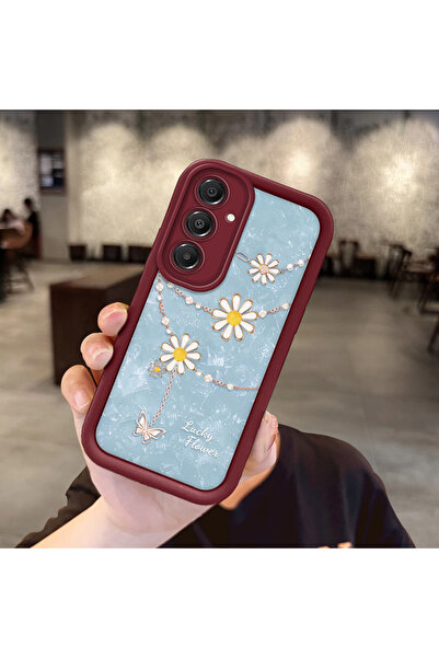 Hontinga جراب هاتف ملون من السيليكون متوافق مع سامسونج جالاكسي A16، مضاد للسقوط