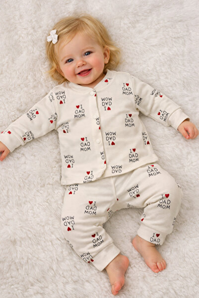 CiciTime Çocuk Modası 100% Cotton Baby Girl and Boy Long Sleeve Top and Botto...