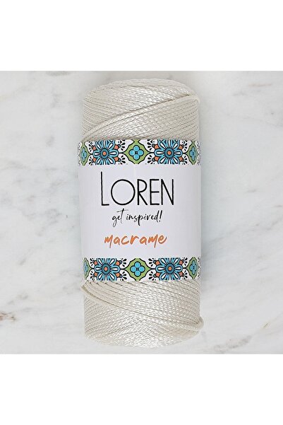 ElyxStore خيط مكرامية كريمي للحياكة اليدوية 100 جرام 150 متر 100% بولي بروبيلين