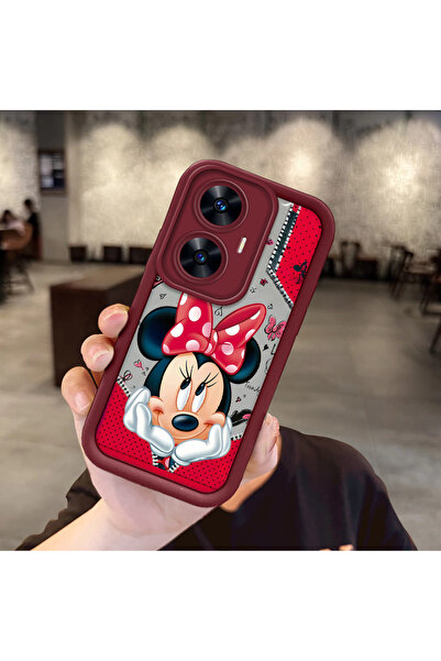 Hontinga حافظة هاتف ملونة لطيفة مضادة للسقوط من مادة السيليكون المتوافقة مع R...