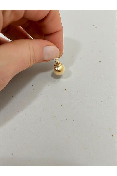 by Atelier Sarraf 14 Ayar altın Parlak Top Kolye