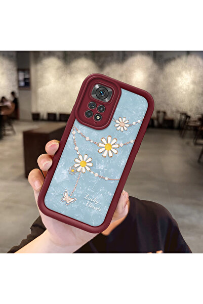 Hontinga Xiaomi Redmi Note 11 Compatible Silicone Material Anti-Fall Accessor...