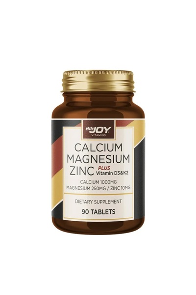 Bigjoy Vitamins Kalsiyum Magnezyum Çinko 90 Tablet