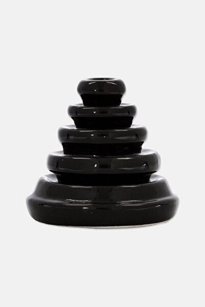 Muy Mucho Ceramic Zen Cascade Incense Burner, Dark Brown