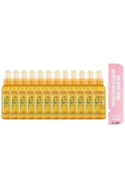 Restorex Sarmaşık Özlü Saç Bakım Yağı 100 ml X 12 Adet