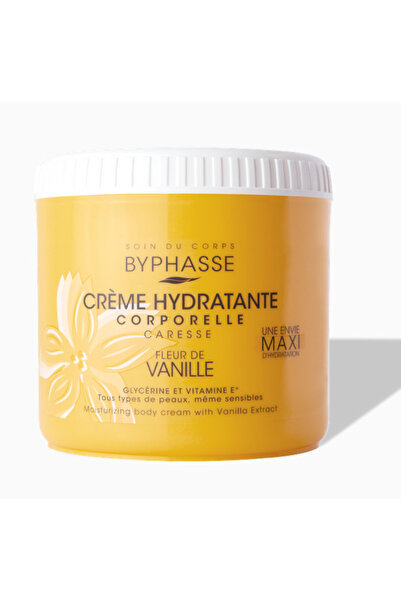 BYPHASSE Body Moisturizing Cream with Vanilla (500ml)