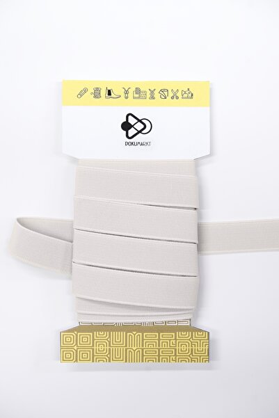 Dokumarkt 1.5 cm Elastic Webbing - Sandals & Shoes & Clothing & Pen Holder & Wrapping Elastic - 5 Meters