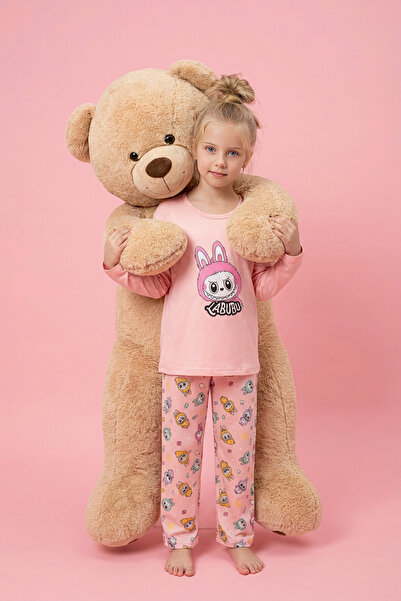 rindahomewear ДІВЧАТКО МІЛАН В'ЯЗАНИЙ ДОВГИЙ РУКАВ ПІЖАМА