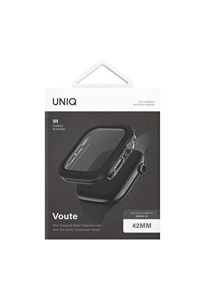 uniq Unique - Apple Watch Case with Screen Protector, 42mm - Black