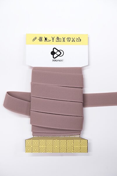 Dokumarkt 1.5 cm Elastic Webbing - Sandals & Shoes & Clothing & Pen Holder & Wrapping Elastic - 5 Meters