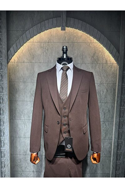 Dupont Slim Fit Tek Düğme Kırlangıç Yaka Takım Elbise